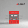 ASONIC IND-1000 industrijski ultrazvučni čistač sa velikim kapacitetom rezervoara za dubinsko čišćenje mašina i komponenti.