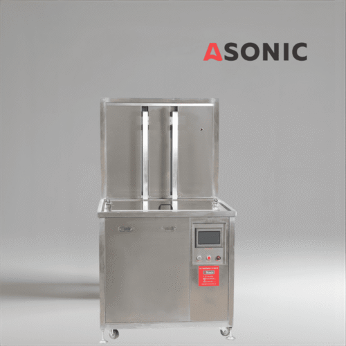 ASONIC IND-2000 Pneumatski ultrazvučni sistem čišćenja za upotrebu u automobilskoj, zrakoplovnoj i industrijskoj proizvodnji.