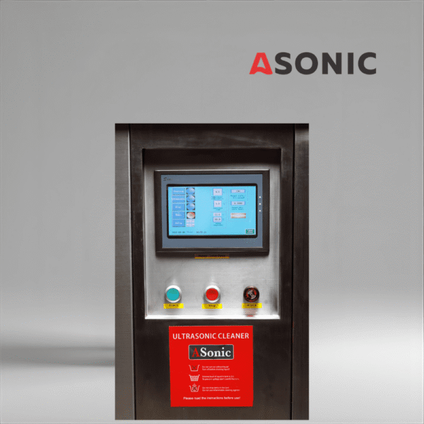 ASONIC-IND-2000Pneumatic-5 ASONIC IND-2000 Pneumatski industrijski ultrazvučni čistač s velikim spremnikom i pneumatskim dizalom za teške dijelove.