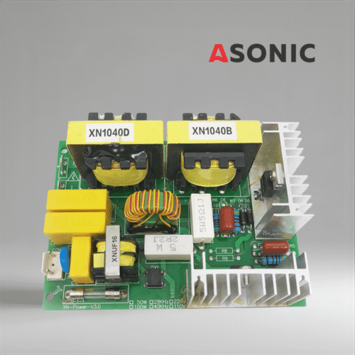 ASONIC PROmodel PCB 120W 40kHz, visokoučinkovita napojna ploča za ultrazvučne čistače, koja pruža stabilan izlaz i pouzdanost.