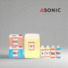 ASONIC AS-MIX ultrazvučno višenamjensko sredstvo za čišćenje, svestran deterdžent za industrijsku, laboratorijsku i radioničku upotrebu.