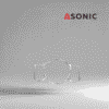 ASONIC laboratorijski držač čaše 0,8 L, mali dodatak od nehrđajućeg čelika za precizne primjene ultrazvučnog čišćenja.