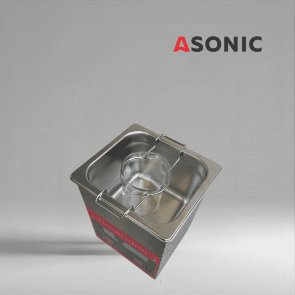 ASONIC BEAKER-PRO-20-2 ASONIC BEAKER-PRO ultrazvučni čaša za čišćenje s izdržljivim staklenim dizajnom