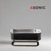 ASONIC HOME-450black kompaktna ultrazvučna kada, efikasna jedinica za čišćenje nakita, naočala i satova.