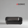 ASONIC HOME-450black ultrazvučni čistač, prenosiv uređaj za pouzdano kućno čišćenje malih dodataka.