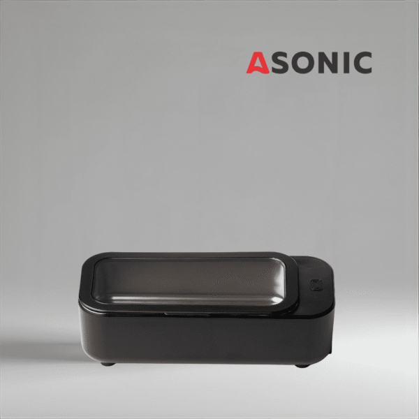 ASONIC HOME-450black ultrazvučni čistač, prenosiv uređaj za pouzdano kućno čišćenje malih dodataka.