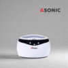 Ultrazvučni čistač ASONIC HOME-650, dizajniran za svakodnevnu upotrebu u kućanstvu, kompaktna jedinica za nakit i naočale.