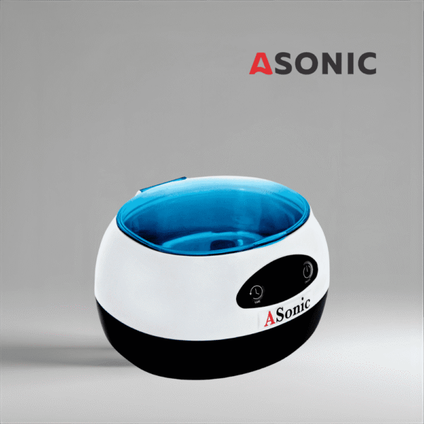 ASONIC HOME-750 ultrazvučni čistač za svakodnevnu kućnu upotrebu, idealan za nakit, naočale i kovanice.