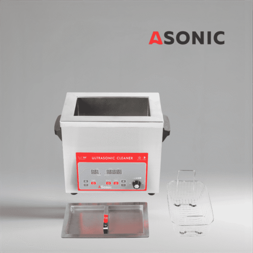 ASONIC IND-40 kompaktna ultrazvučna kada, idealna za industrijsko čišćenje malog obima i laboratorijsku upotrebu.