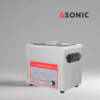 ASONIC IND-40 industrijska ultrazvučna kada, izdržljiv rezervoar od nehrđajućeg čelika za laboratorije, radionice i klinike.