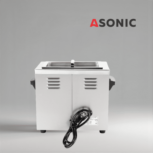 ASONIC IND-40 ultrazvučni čistač, kompaktna profesionalna jedinica za precizno čišćenje alata, instrumenata i malih dijelova.