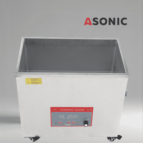 ASONIC IND-400 ultrazvučni čistač, kompaktan industrijski rezervoar za čišćenje malih do srednjih dijelova u radionicama i laboratorijama.