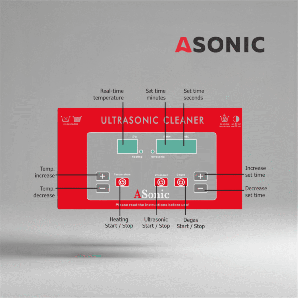 ASONIC PRO-150s ultrazvučni čistač za industrijsku i laboratorijsku primjenu