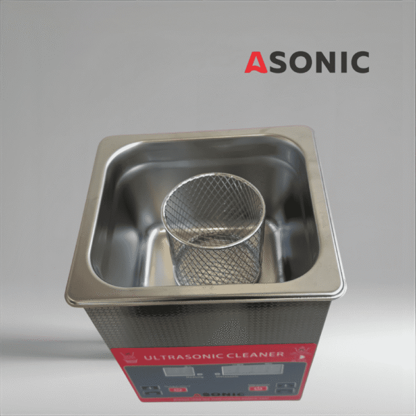 ASONIC ROUND-BASKET pletena košara od nehrđajućeg čelika za ultrazvučni čistač