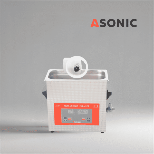 ASONIC-VINYL-CL-02-6 ASONIC Vinyl Cleaner-02 ultrazvučno rješenje, kompaktne veličine za sigurno i efikasno čišćenje do 2 vinilne ploče.