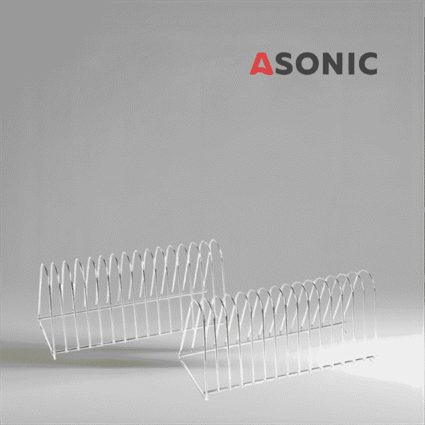 ASONIC Vinyl Hold-15 dodatak, izdržljiv držač za sigurno čišćenje do 15 vinilskih ploča u ultrazvučnim čistačima.