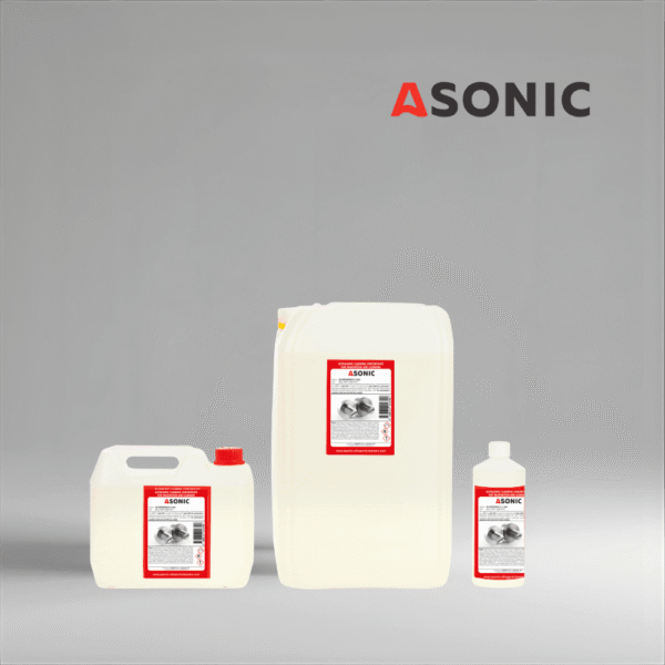 ASONIC AS-METALPASS ultrazvučno rješenje za pasivaciju, štiti metale od korozije nakon ultrazvučnog čišćenja.