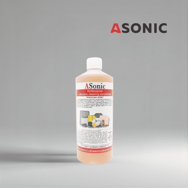 ASONIC AS-MLP-1 ultrazvučni višenamjenski čistač, 1L koncentrat za sigurne i učinkovite svakodnevne primjene čišćenja.