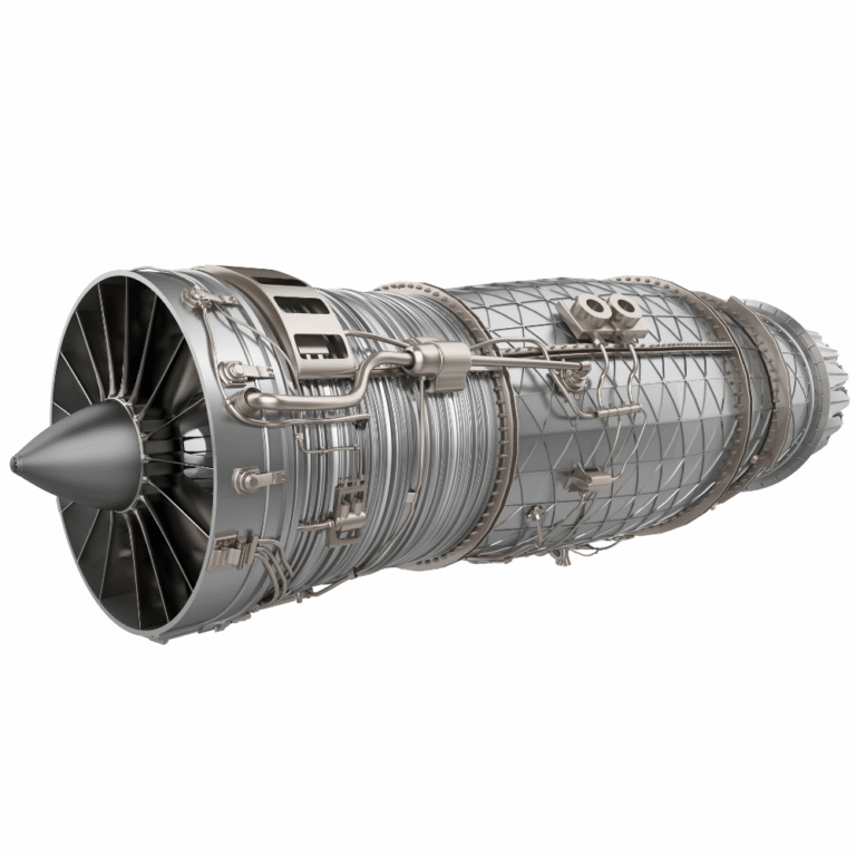 Ova slika prikazuje avionski motor, predstavljajući kako se ASONIC ultrazvučna tehnologija čišćenja primjenjuje u zrakoplovnoj industriji. Ultrazvučno čišćenje se koristi za uklanjanje ulja, ugljika i mikroskopskih nečistoća s dijelova motora i preciznih komponenti, osiguravajući pouzdanost, sigurnost i usklađenost s zrakoplovnim standardima.