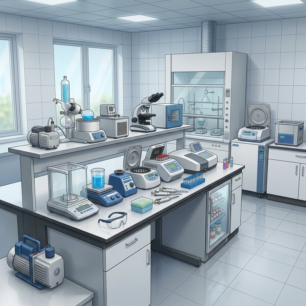 Laboratorijska oprema i ultrazvučna kada